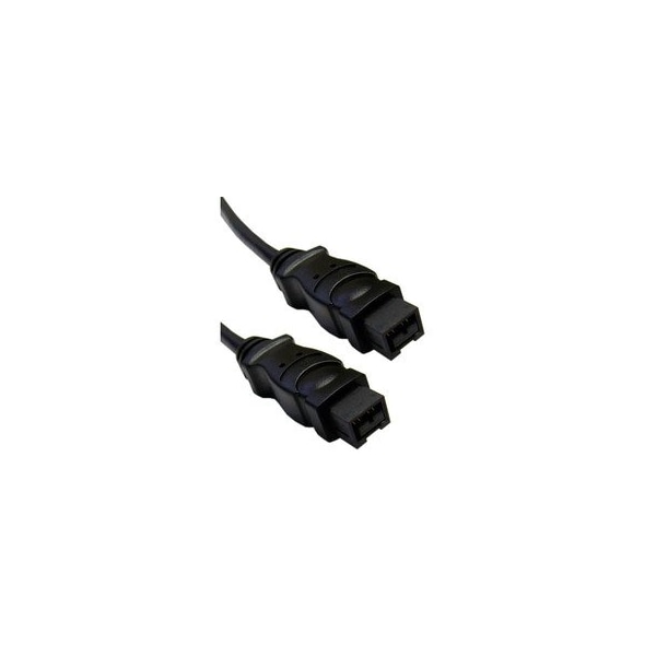 Cable Wholesale Firewire 800 9 Pin cable, Black, IEEE-1394b, 3 foot 10E3-99003BK - main